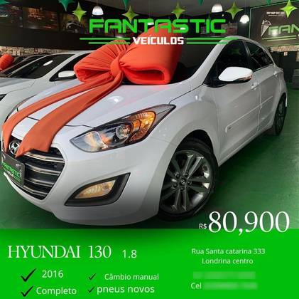HYUNDAI I30 1.8 MPI 16V GASOLINA 4P AUTOMATICO HYUNDAI I30 1.8 MPI 16V GASOLINA 4P AUTOMATICO